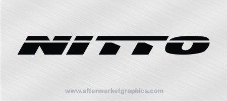 Nitto Tires Decals - Pair (2 pieces)